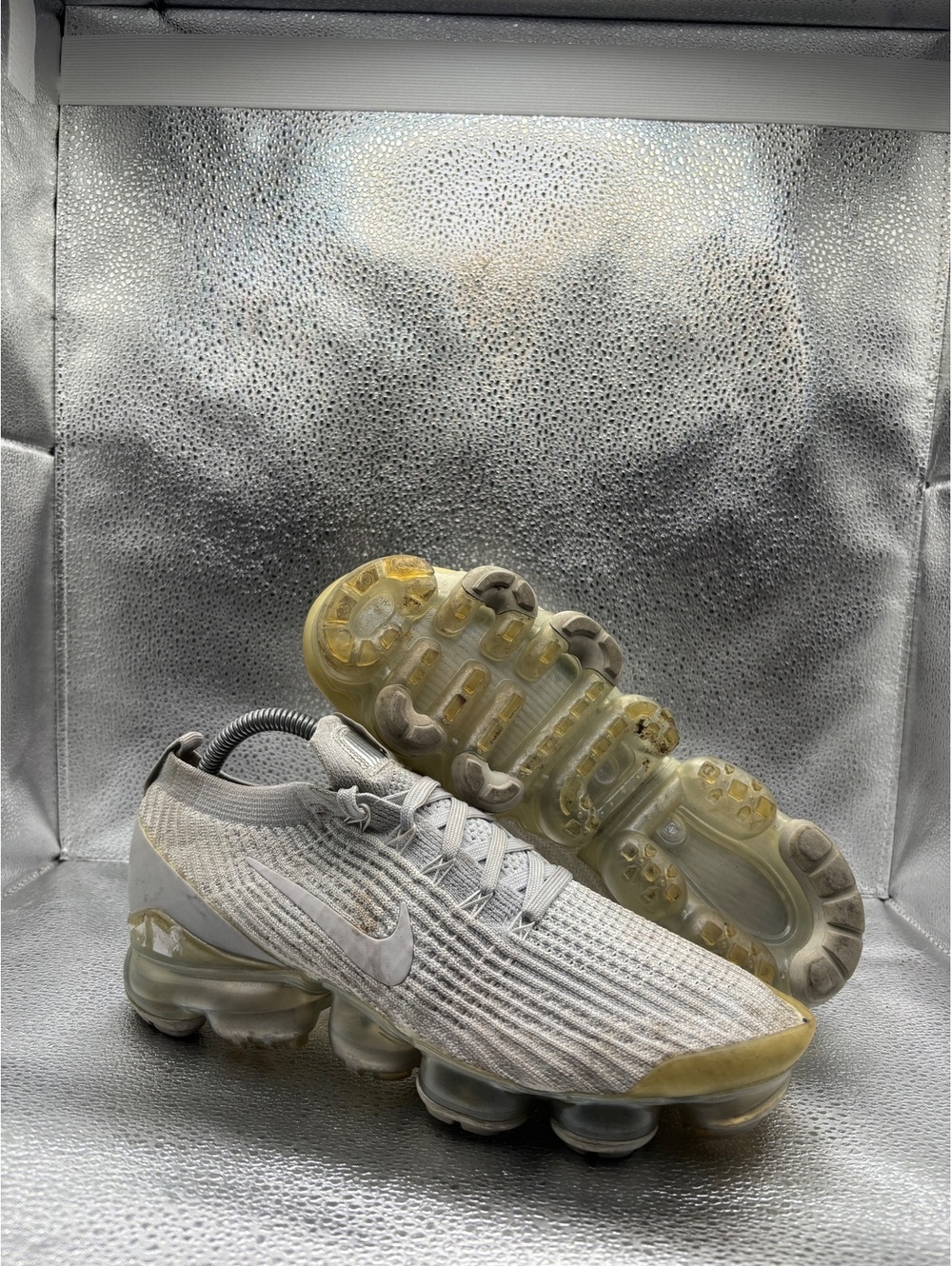 Nike air vapormax flyknit 3 pure platinum white